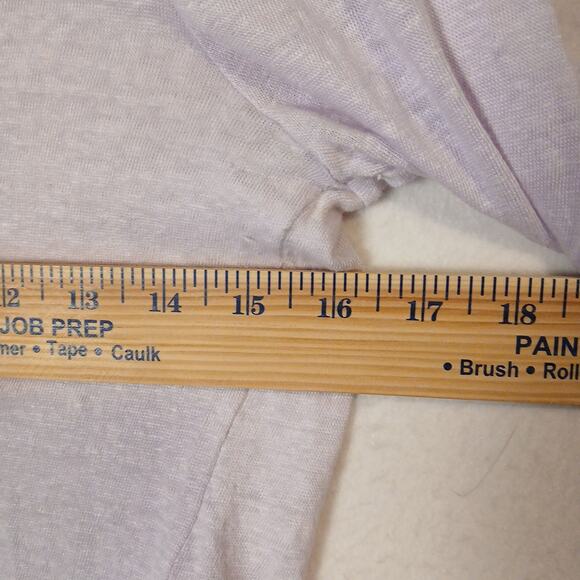 J.jill Women’s Pink Sweater Size Small Love Linen 100% Linen - Picture 7 of 10